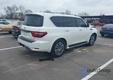 2021 Nissan Armada Sl 2Wd from USA, damaged, VIN JN8AY2BC9M9145267